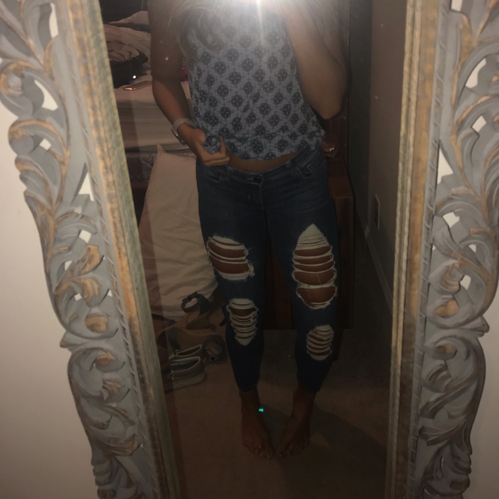 ripped jeans!